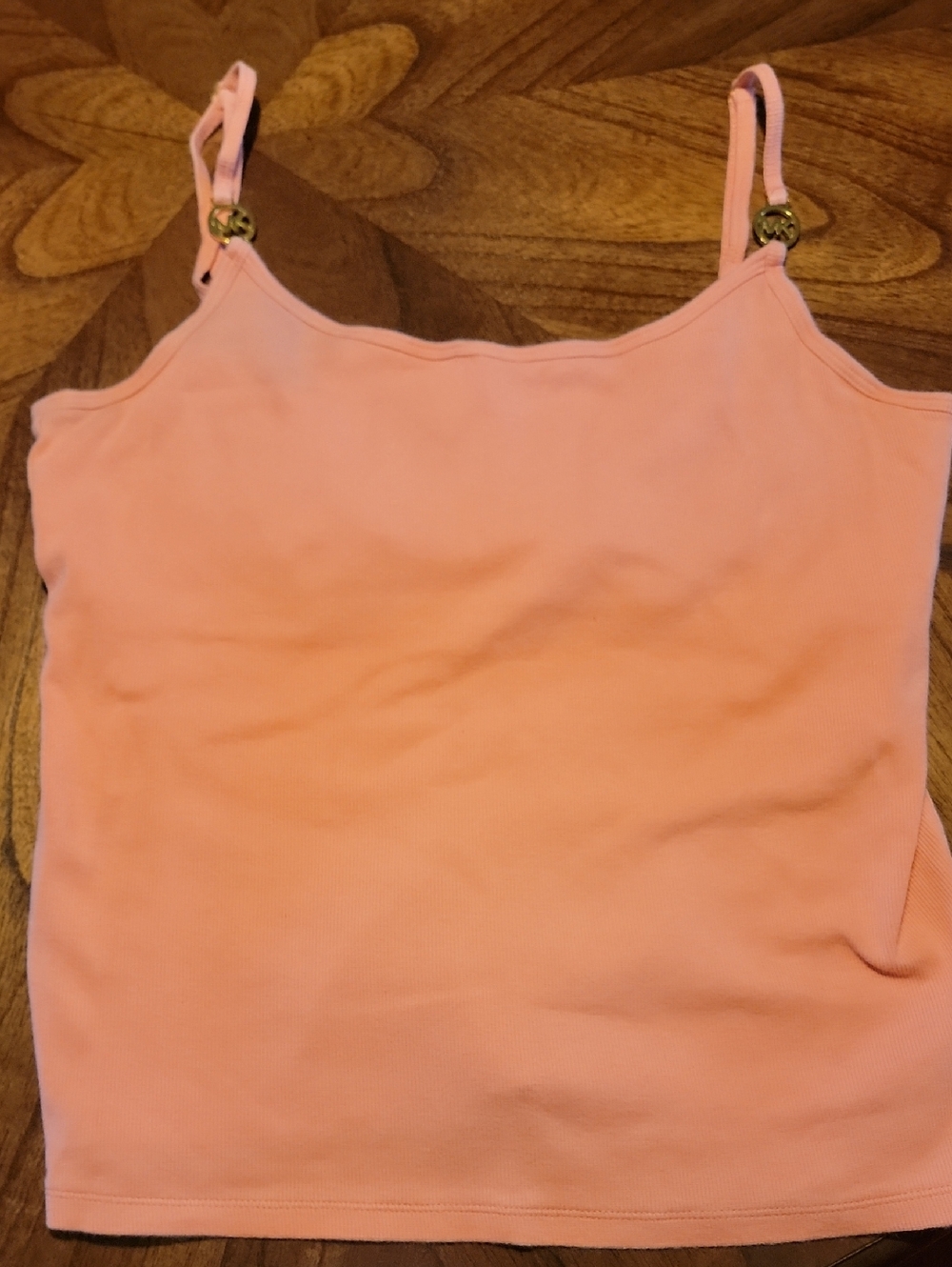 Michael Kors Light Salmon Adjustable Strap Camisole